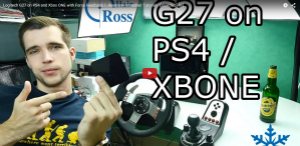 Volante G27 no Xbox One com CrossHair - Funciona? [TUTORIAL] 