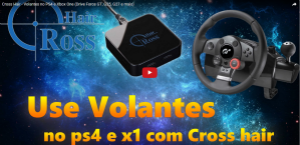 Cross Hair - Volantes no PS4 e Xbox One (Drive Force GT, G25, G27 e mais).