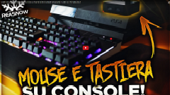 COME GIOCARE CON MOUSE E TASTIERA SU PS4! REVIEW REASNOW CROSSHAIR + CONTEST PER VINCERLO!